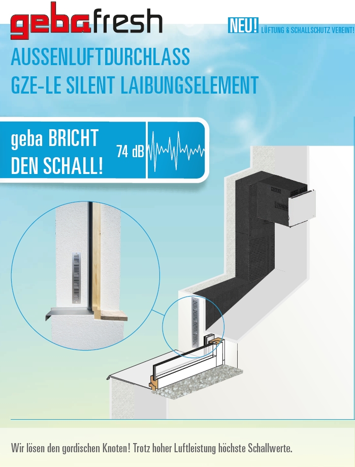 Flachdachhauben Typ FDS-AK - gebavent Dachhauben - Bartholomäus GmbH